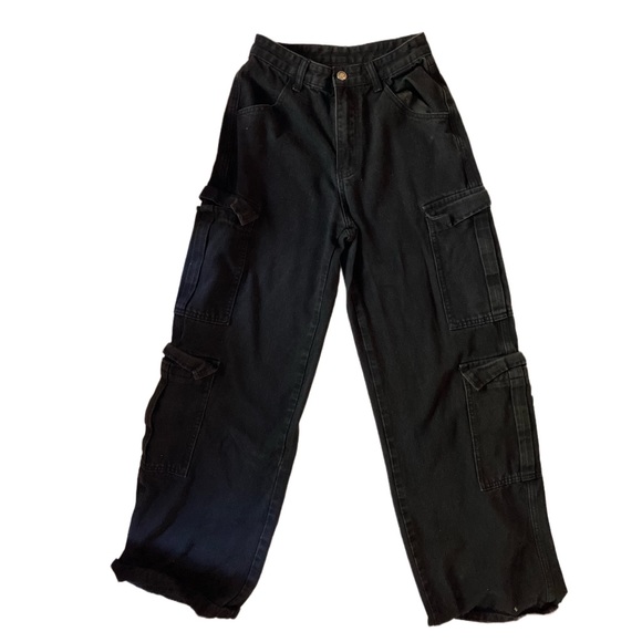 Black baggy skater jeans - Picture 1 of 2
